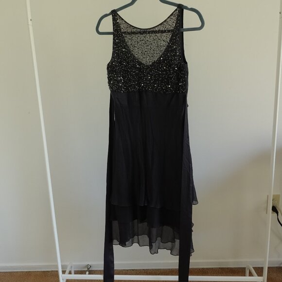 Nougat London Silk evening dress Size Euro 1 - Picture 10 of 15